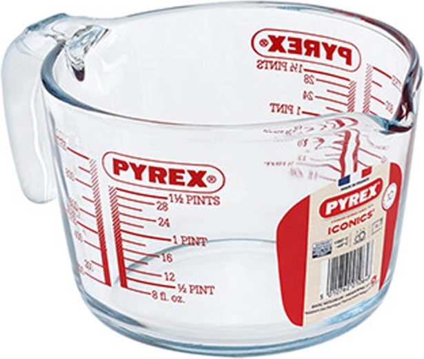 Γυάλινη κανάτα μέτρησης PYREX 1 l