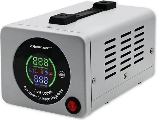Qoltec αυτόματος σταθεροποιητής τάσης AVR 500 VA