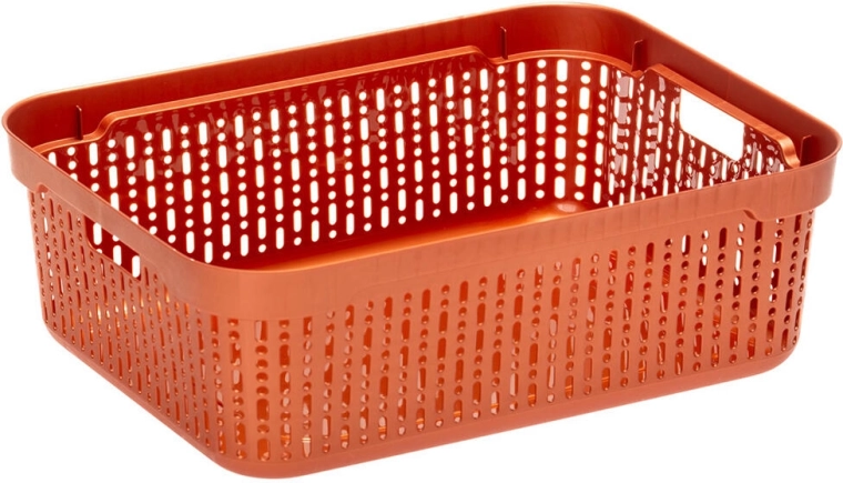 Πλαστικό καλάθι αποθήκευσης Morsetta 39,3 × 30 × 13 cm – μίξη χρωμάτων
