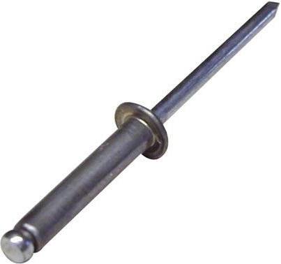 Τυφλό πριτσίνι 3,0 × 8 mm αλουμίνιο/χάλυβας (100 τεμ.)