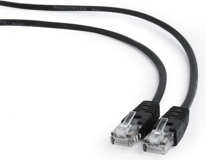 Καλώδιο patch Cat 5e 0,5 m μαύρο