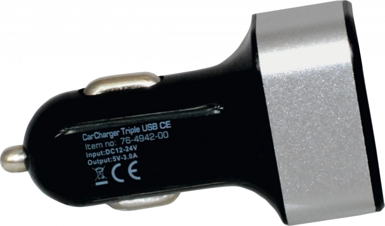 Τρεις θύρες USB για ταυτόχρονη φόρτιση