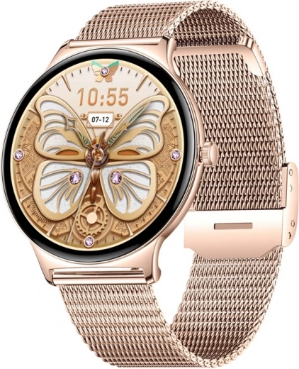 Έξυπνο ρολόι Colmi V89 από ανοξείδωτο ατσάλι – χρυσό