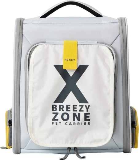 Petkit Breezy X zone σακίδιο-μεταφορέας για κατοικίδια γκρι