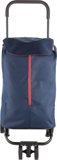 Gimi Twin New μπλε καρότσι αγορών με ροδάκια 50 l / 30 kg