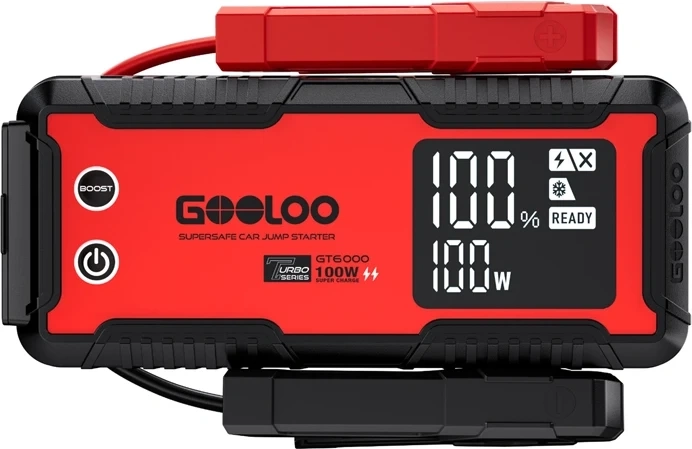 Ισχύς εκκίνησης 6000 A για οχήματα 12V