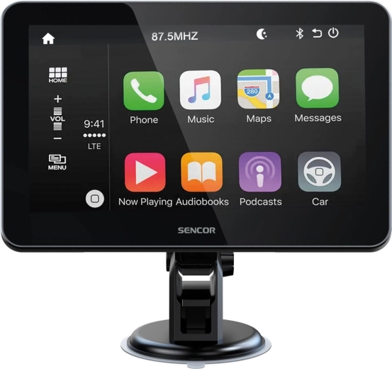 Sencor SCT M750BWT οθόνη για αυτοκίνητο με ασύρματο Apple CarPlay και Android Auto και κάμερα οπισθοπορείας