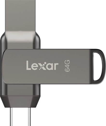 Μονάδα flash Lexar JumpDrive D400 Dual USB‑C και USB‑A 64 GB (USB 3.1)