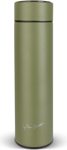 Lamart θερμός με ψηφιακό θερμόμετρο 450 ml, πράσινος