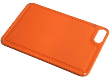 Αντιολισθητική κουζινοσανίδα 34 × 23 cm, πλαστικό, μίξη χρωμάτων