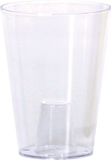 Γλάστρα για ορχιδέες Coubi Orchid 13 cm – διαφανές λευκό