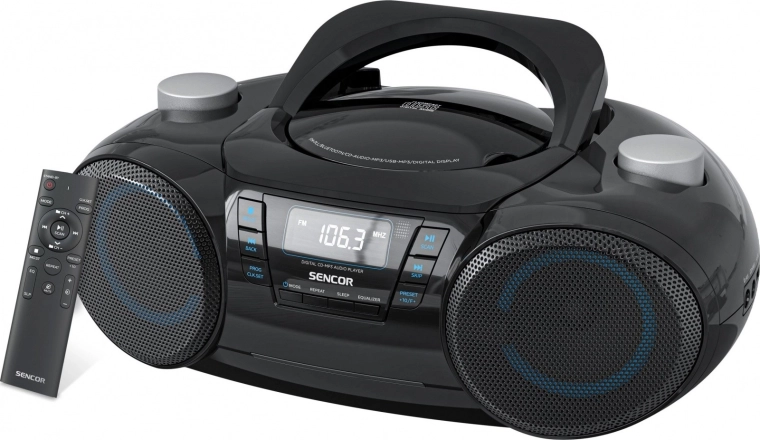 Boombox με CD/MP3/USB/SD και Bluetooth 5.3, ραδιόφωνο FM PLL