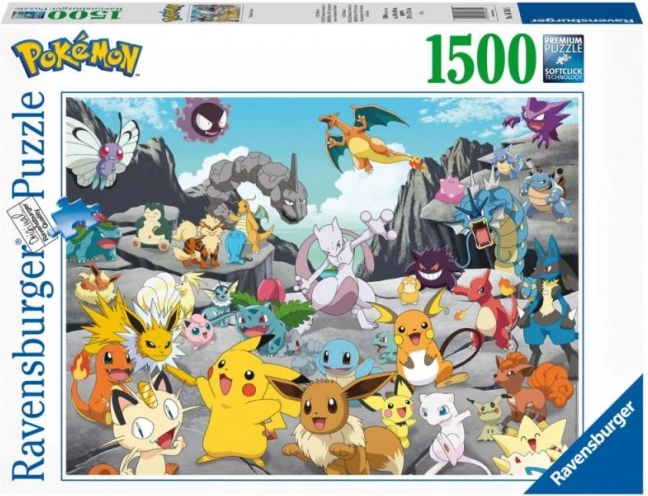Παζλ 2D 1500 κομματιών Pokémon Classic