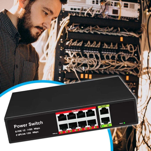 Δύο θύρες uplink για εύκολη επέκταση του δικτύου
