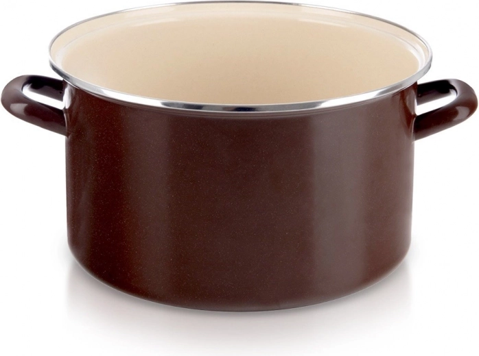 Εμαγιέ κατσαρόλα Brown 32 cm, 11,5 l