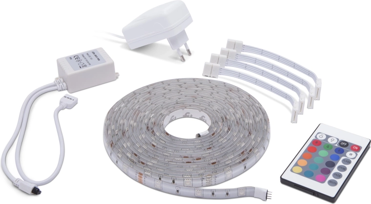 Ταινία RGB LED με τηλεχειριστήριο 5 m