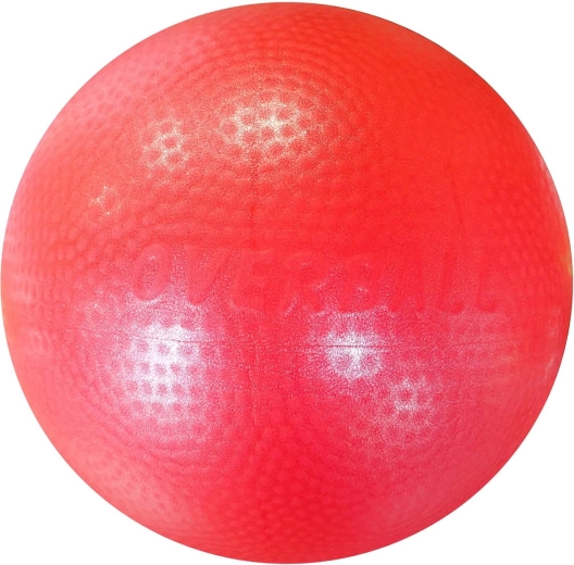 ACRA φουσκωτή μπάλα overball 230 mm κόκκινη - 1 τεμάχιο