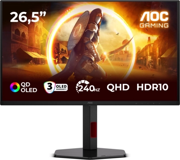 Οθόνη gaming 26,5" QD‑OLED 240 Hz