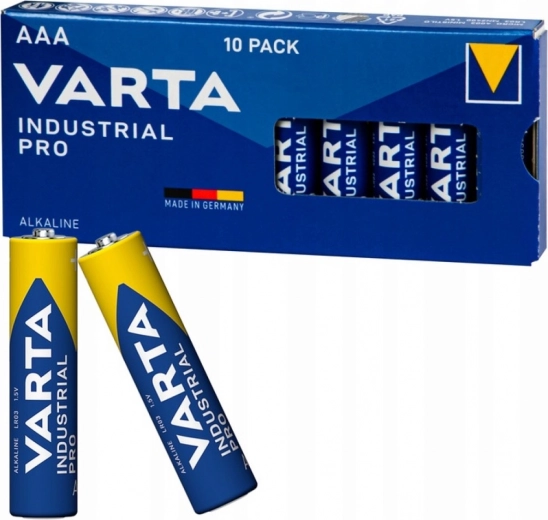 Αλκαλικές μπαταρίες AAA Industrial Pro – 10 τεμ.