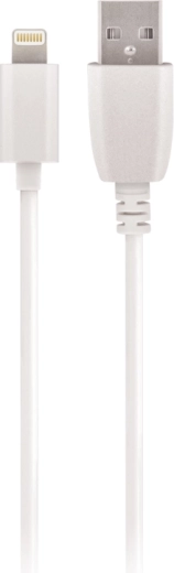Καλώδιο Maxlife USB–Lightning 0,5 m 2 A λευκό