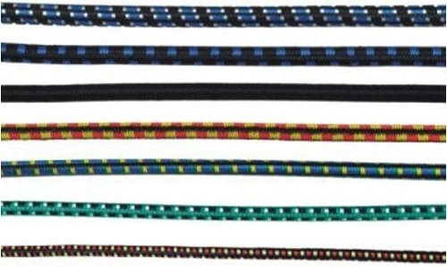 Ελαστικό σχοινί bungee 6 mm, μήκος 100 m