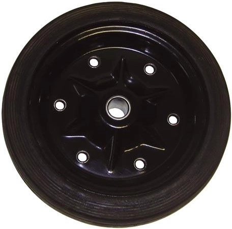 Ρόδα 320 mm συμπαγής με μεταλλικό δίσκο και ολισθαίνον πλήμνη