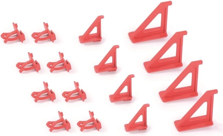 Σετ στηριγμάτων εργαλείων BINEER HOOKS, 16 τεμ.