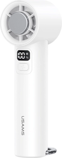 USAMS ice-cooling φορητός ανεμιστήρας χειρός 2000 mAh λευκός