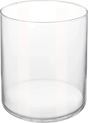 Διάφανo γυάλινο βάζο 14,5 cm