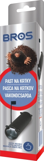 Παγίδα για τυφλοπόντικες με ένδειξη BROS