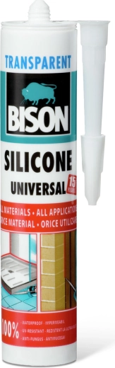Bison γενικής χρήσης διάφανη σιλικόνη 280 ml