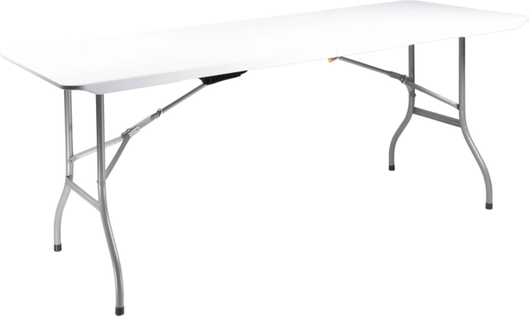Μεγάλο πτυσσόμενο τραπέζι κήπου και catering 180 cm