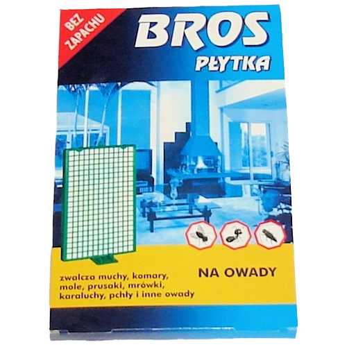 Πλακίδιο BROS κατά των εντόμων με πραλεθρίνη
