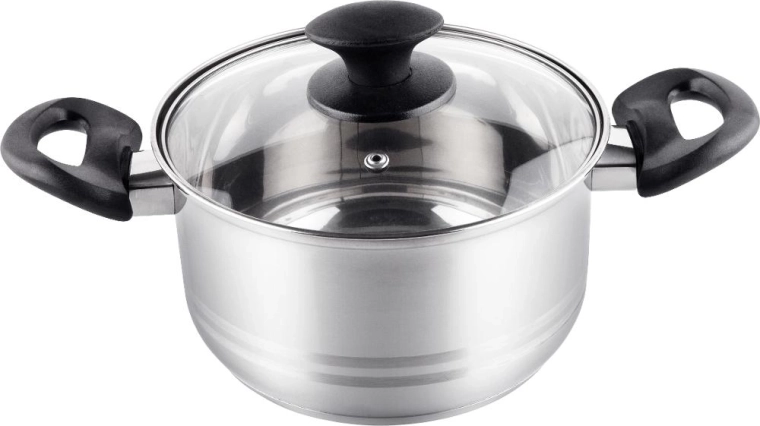 Κατσαρόλα Lamart Leger με γυάλινο καπάκι 2,5 l, 18 cm