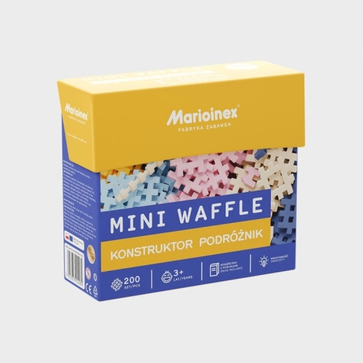 Κυβάκια Mini Waffle Konstruktor Ταξιδιώτης 200 τεμ.