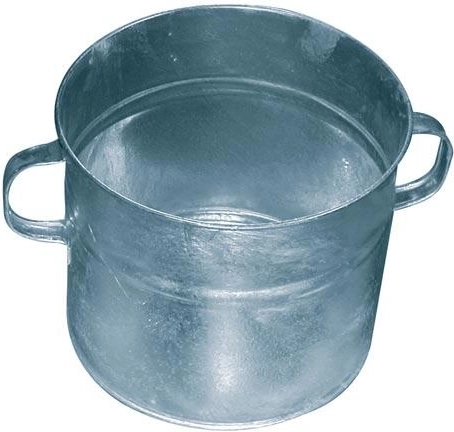 Γαλβανισμένη κατσαρόλα 30 l