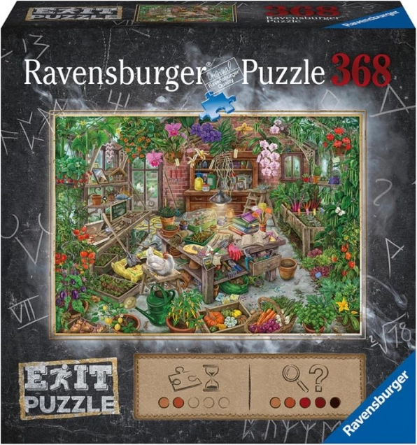 Ravensburger Exit: Θερμοκήπιο – παζλ 368 κομμάτια