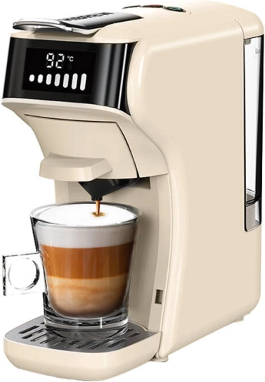 HiBREW 5v1 καφετιέρα κάψουλας, μπεζ