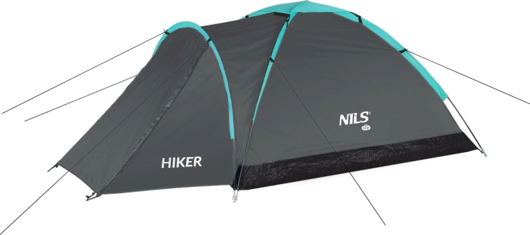 Τουριστική σκηνή Nils Camp Hiker γκρι για 2 άτομα