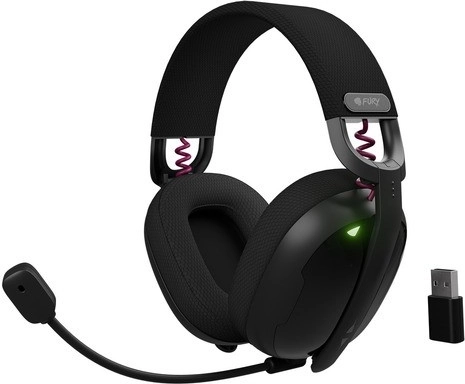Fury Fukiya F6 ασύρματο gaming headset μαύρο