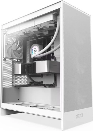 Κουτί υπολογιστή H7 Flow midi tower με παράθυρο λευκό
