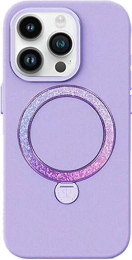 Θήκη Joyroom Dancing Circle για iPhone 15 Pro Max, μωβ