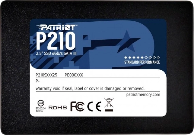 Εσωτερικός δίσκος SSD Patriot P210 256 GB SATA III