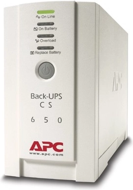 Εφεδρικό τροφοδοτικό APC Back-UPS CS 650VA, 230 V