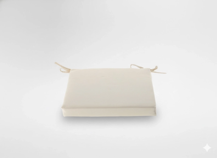 Μαξιλάρι καρέκλας 40 × 40 × 5 cm μπεζ