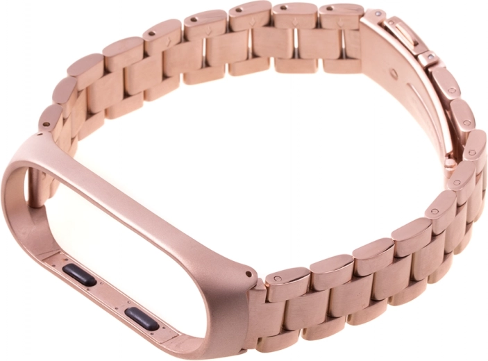 Μεταλλικό λουράκι για XIAOMI MI BAND 3/4 – ροζ χρυσό
