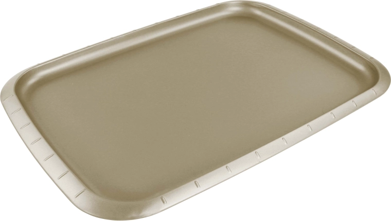 Ταψί ψησίματος Kitchisimo 37 × 27,6 × 1,6 cm σε χρυσό χρώμα