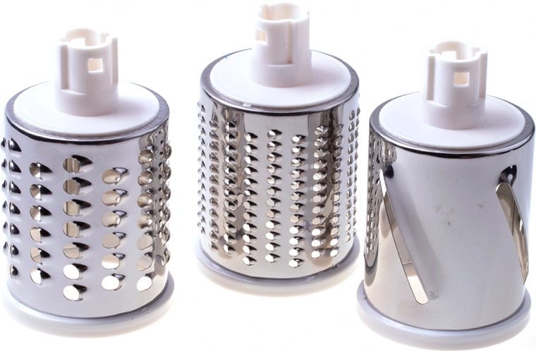 Τρεις εναλλάξιμοι κύλινδροι για κοπή και τρίψιμο