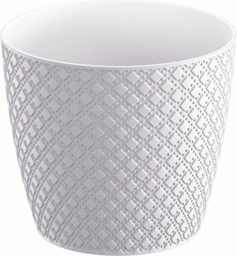Γλάστρα Orient 12,8 cm λευκή