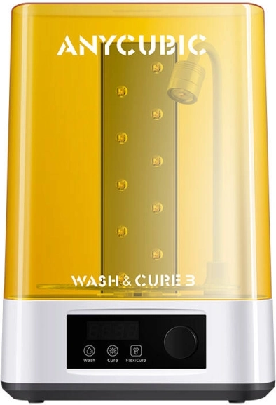 Anycubic Wash & Cure 3 – σταθμός πλύσης και σκλήρυνσης για ρητινικές 3D εκτυπώσεις